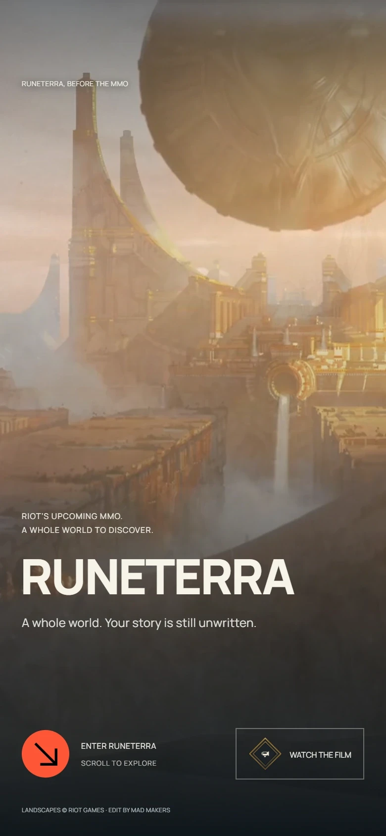 07 · Mobile · Accueil · Runeterra, une histoire à écrire